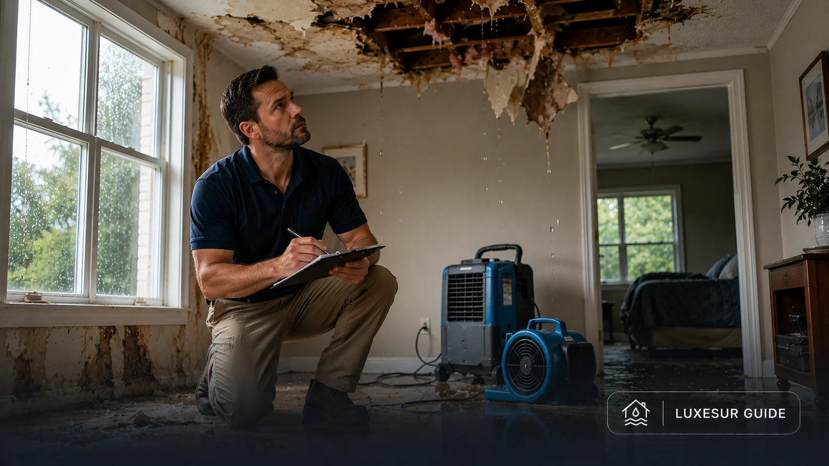 Commercial water damage checklist