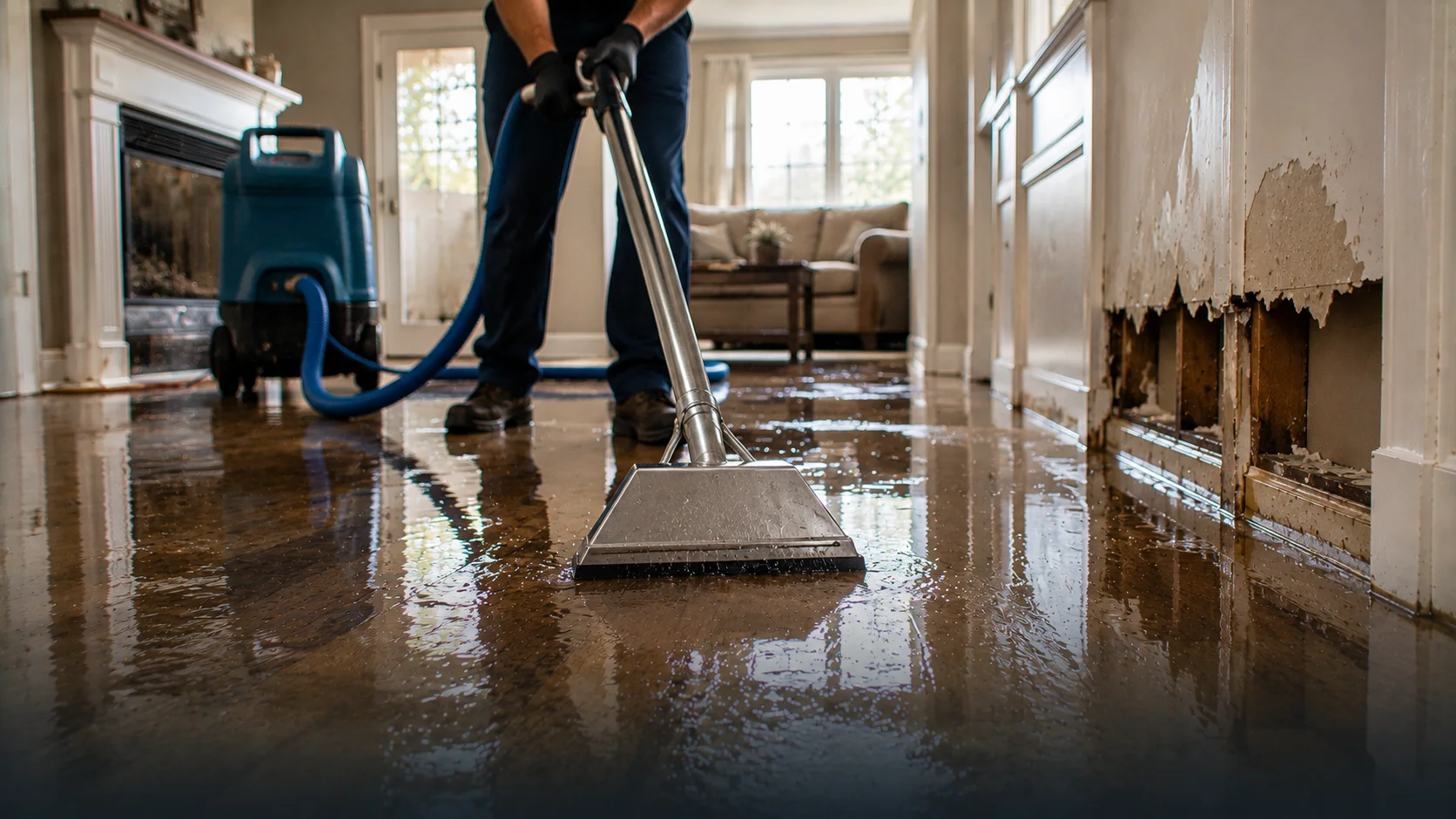 Flood recovery checklist after home water damage