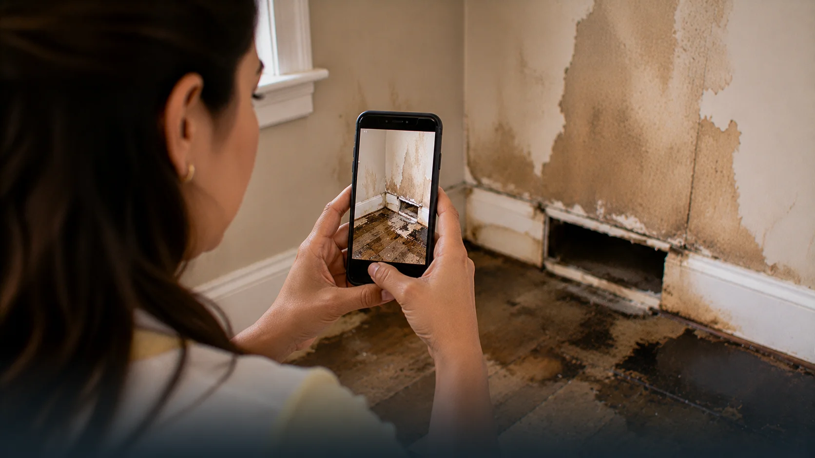 Water damage inspection checklist