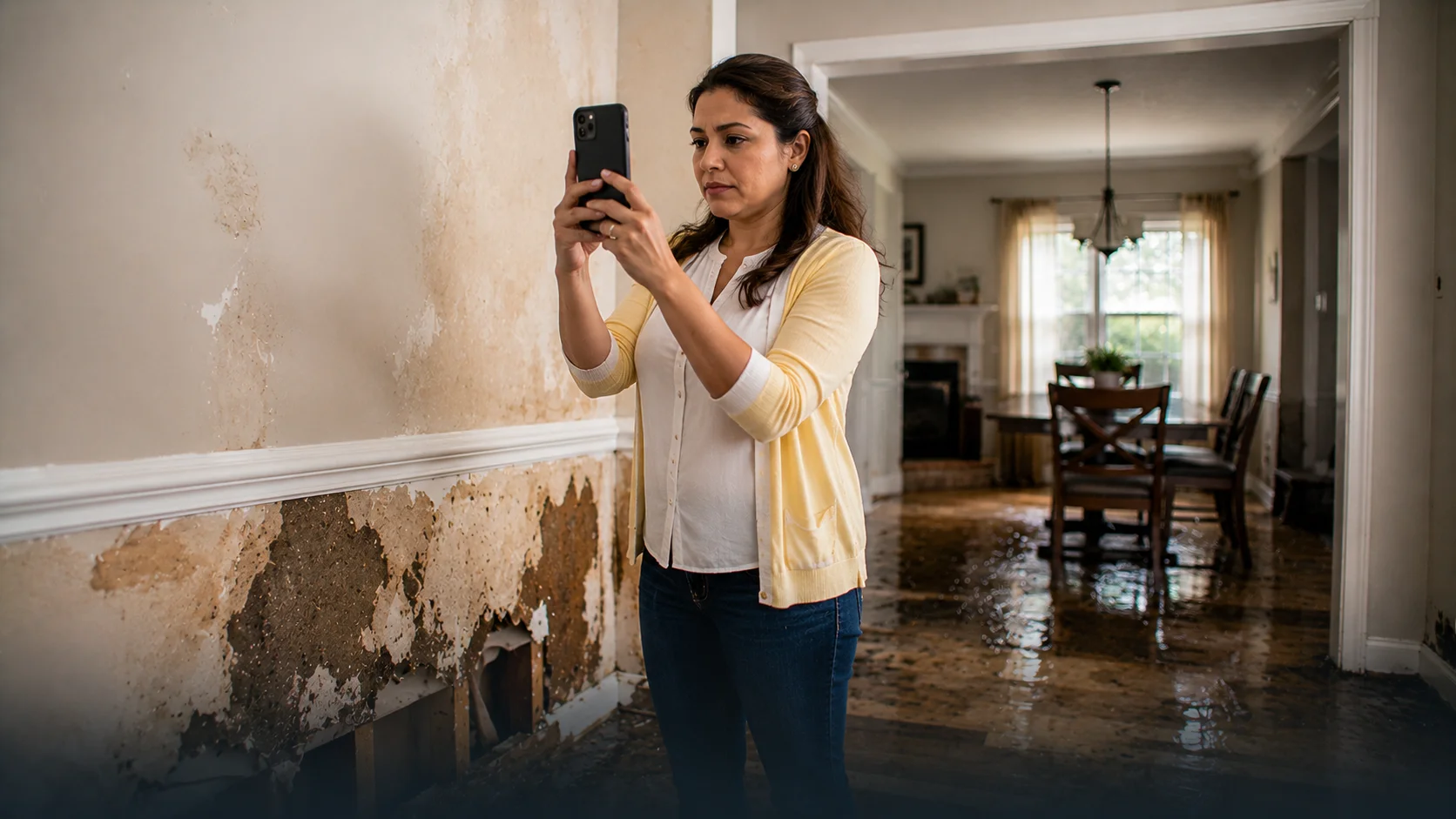 Insurance documentation checklist for water damage claims