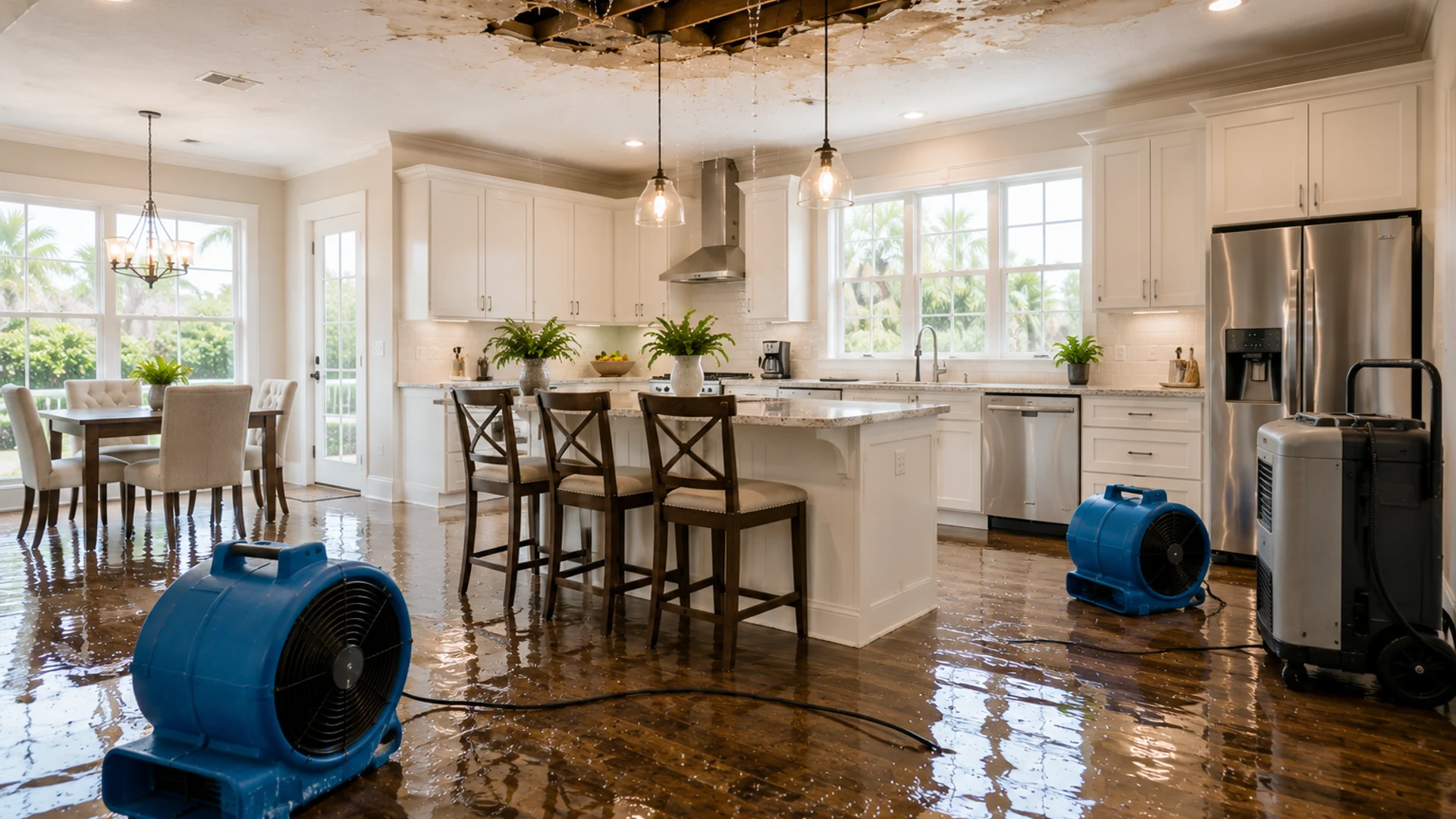 Water damage cleanup and local restoration information in Margate, FL